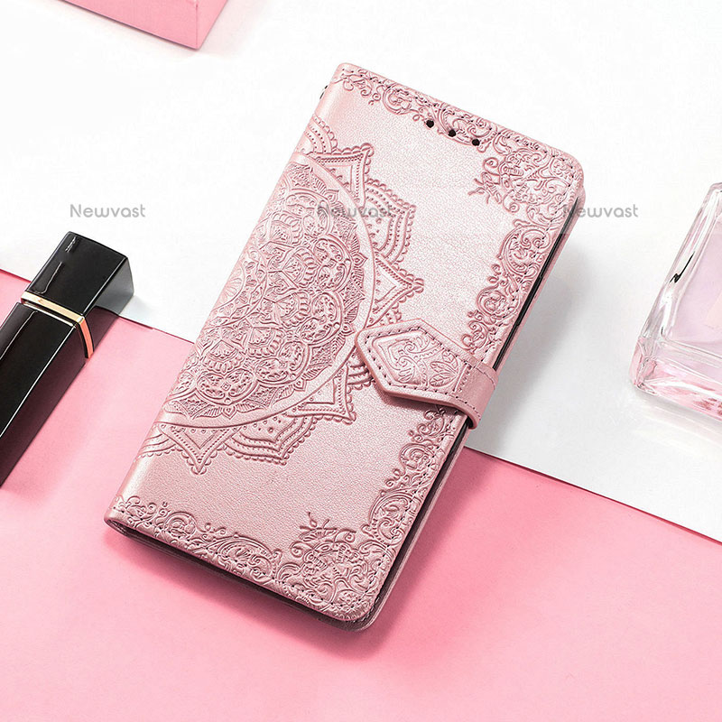 Leather Case Stands Fashionable Pattern Flip Cover H05 Holder for Apple iPhone 14 Pro