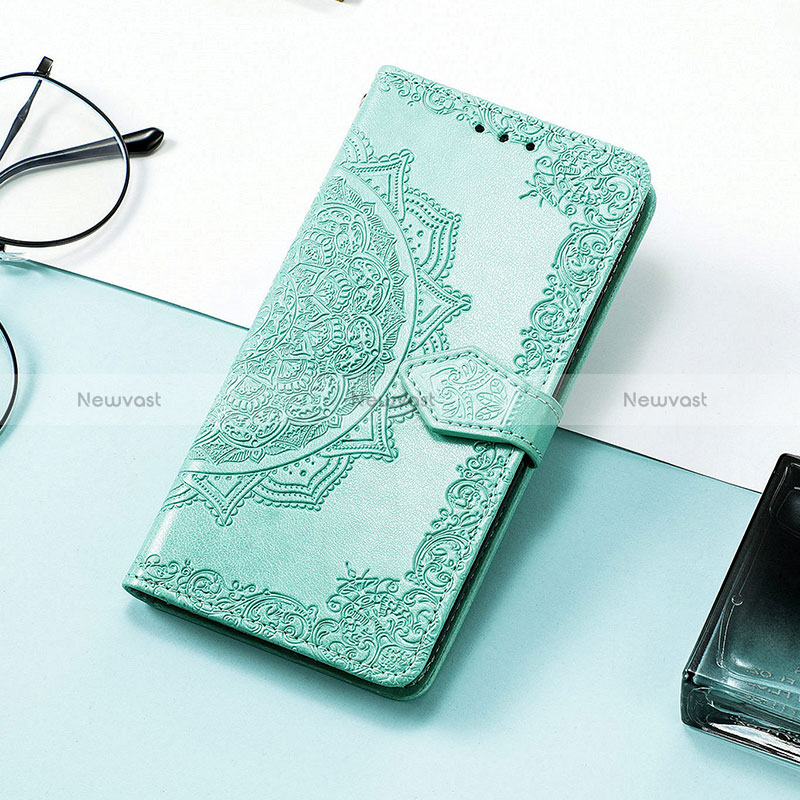 Leather Case Stands Fashionable Pattern Flip Cover H05 Holder for Apple iPhone 14 Pro Max