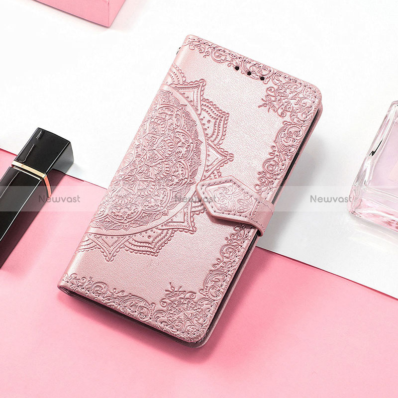 Leather Case Stands Fashionable Pattern Flip Cover H05 Holder for Apple iPhone 14 Pro Max