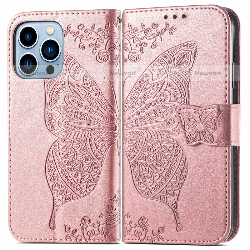 Leather Case Stands Fashionable Pattern Flip Cover H07 Holder for Apple iPhone 15 Pro Max