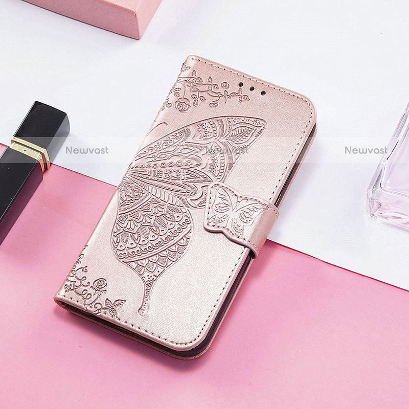 Leather Case Stands Fashionable Pattern Flip Cover H08 Holder for Apple iPhone 13 Mini