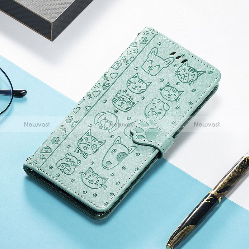 Leather Case Stands Fashionable Pattern Flip Cover H12 Holder for Apple iPhone 15