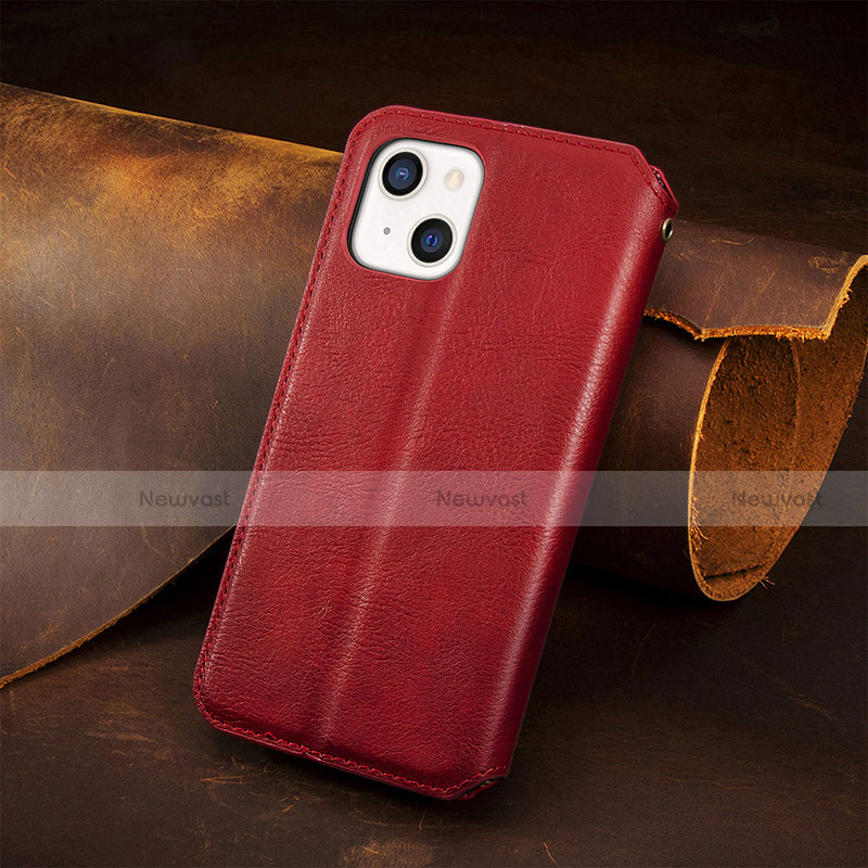 Leather Case Stands Fashionable Pattern Flip Cover H14 Holder for Apple iPhone 13