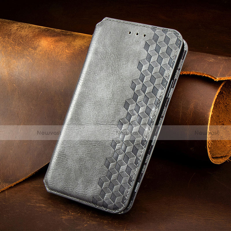 Leather Case Stands Fashionable Pattern Flip Cover H14 Holder for Apple iPhone 13 Mini