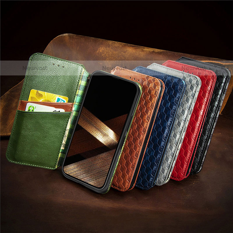 Leather Case Stands Fashionable Pattern Flip Cover H14 Holder for Apple iPhone 14 Pro