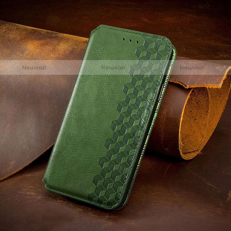 Leather Case Stands Fashionable Pattern Flip Cover H14 Holder for Apple iPhone 14 Pro