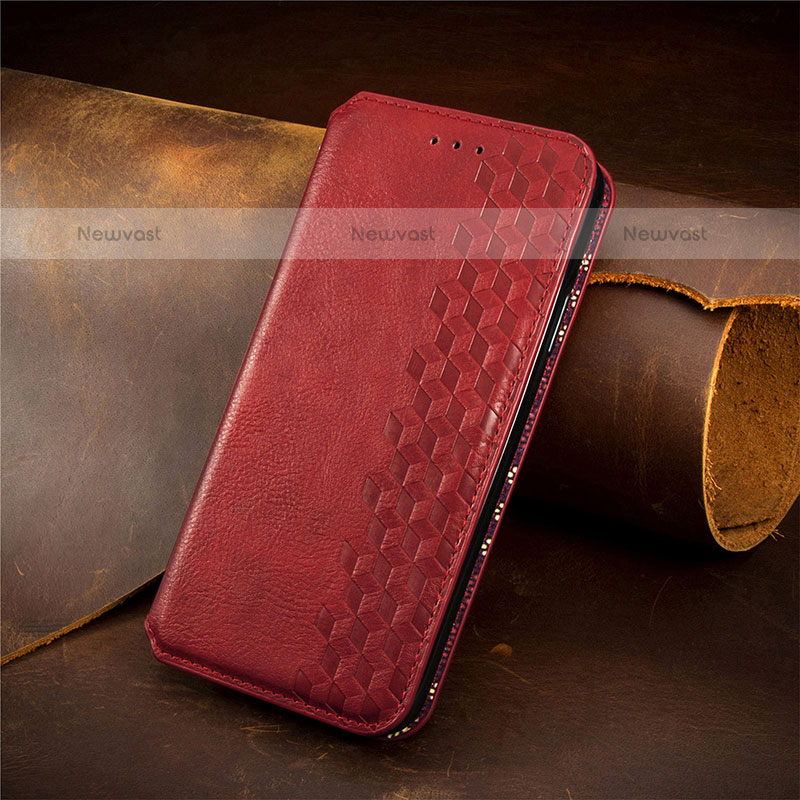 Leather Case Stands Fashionable Pattern Flip Cover H14 Holder for Apple iPhone 14 Pro