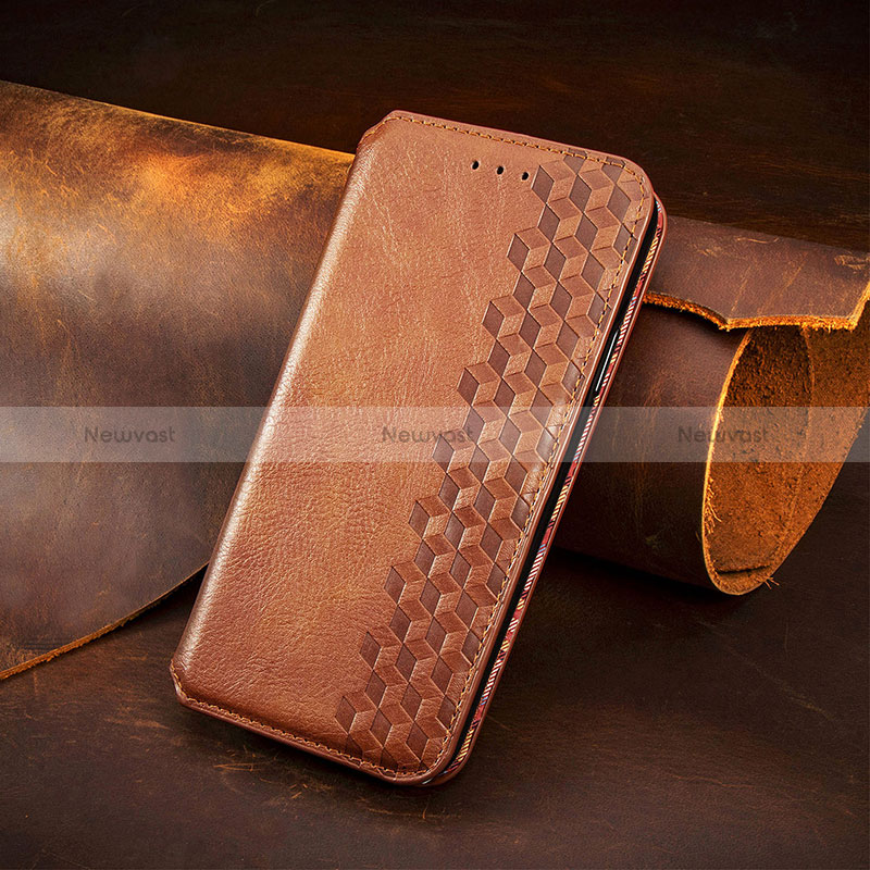 Leather Case Stands Fashionable Pattern Flip Cover H14 Holder for Apple iPhone 15 Plus