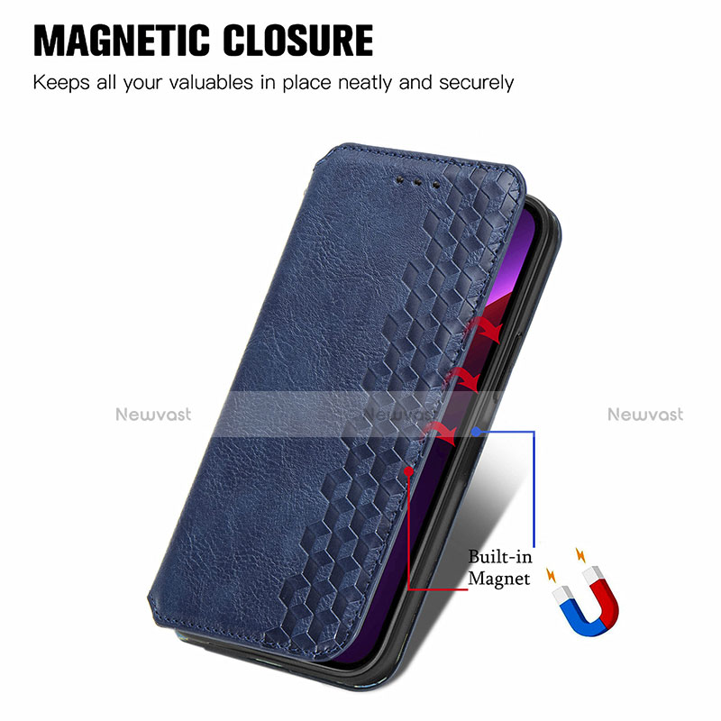 Leather Case Stands Fashionable Pattern Flip Cover H15 Holder for Apple iPhone 13