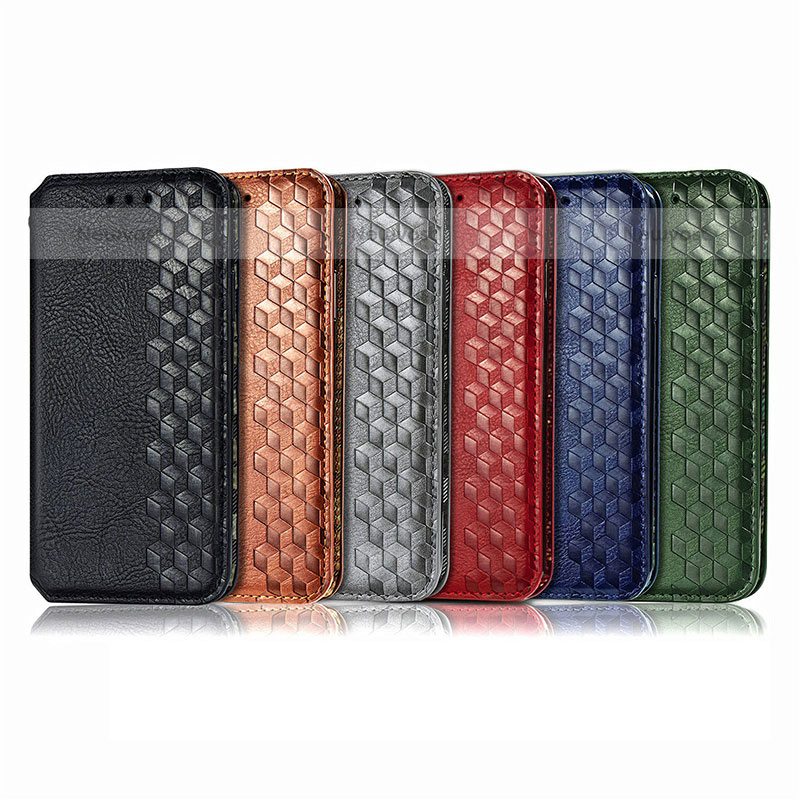 Leather Case Stands Fashionable Pattern Flip Cover H15 Holder for Apple iPhone 14 Pro