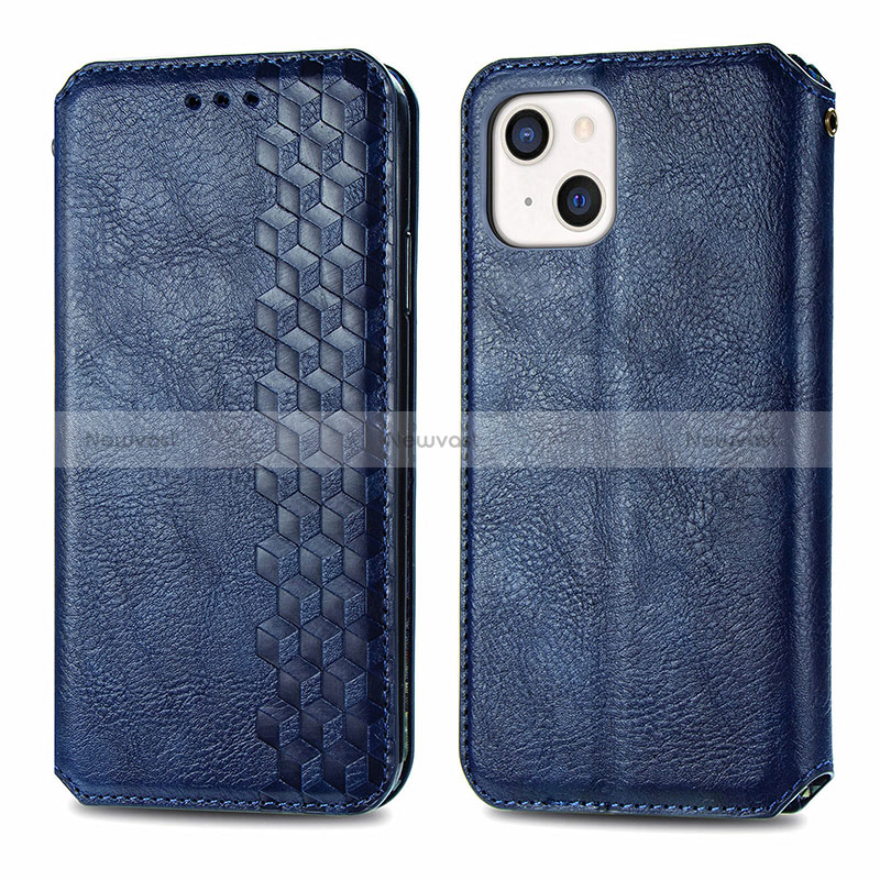 Leather Case Stands Fashionable Pattern Flip Cover H15 Holder for Apple iPhone 15