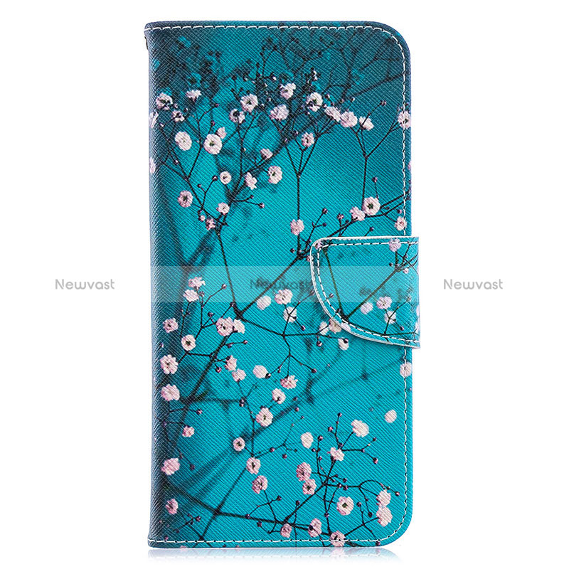 Leather Case Stands Fashionable Pattern Flip Cover Holder B01F for Samsung Galaxy A70