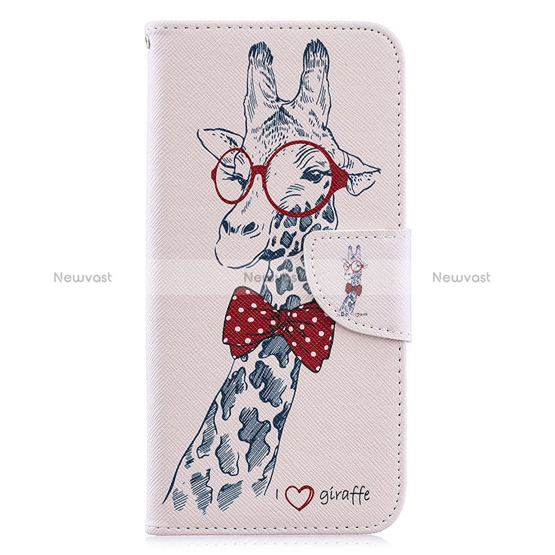 Leather Case Stands Fashionable Pattern Flip Cover Holder B01F for Samsung Galaxy M10S