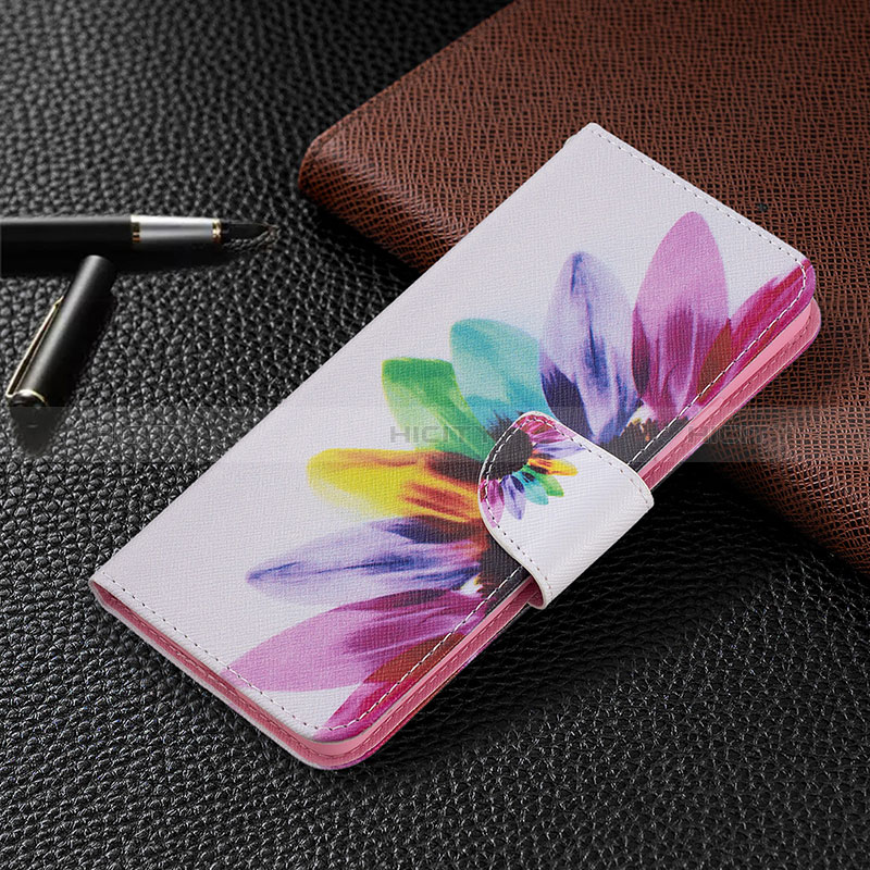 Leather Case Stands Fashionable Pattern Flip Cover Holder B01F for Samsung Galaxy M34 5G