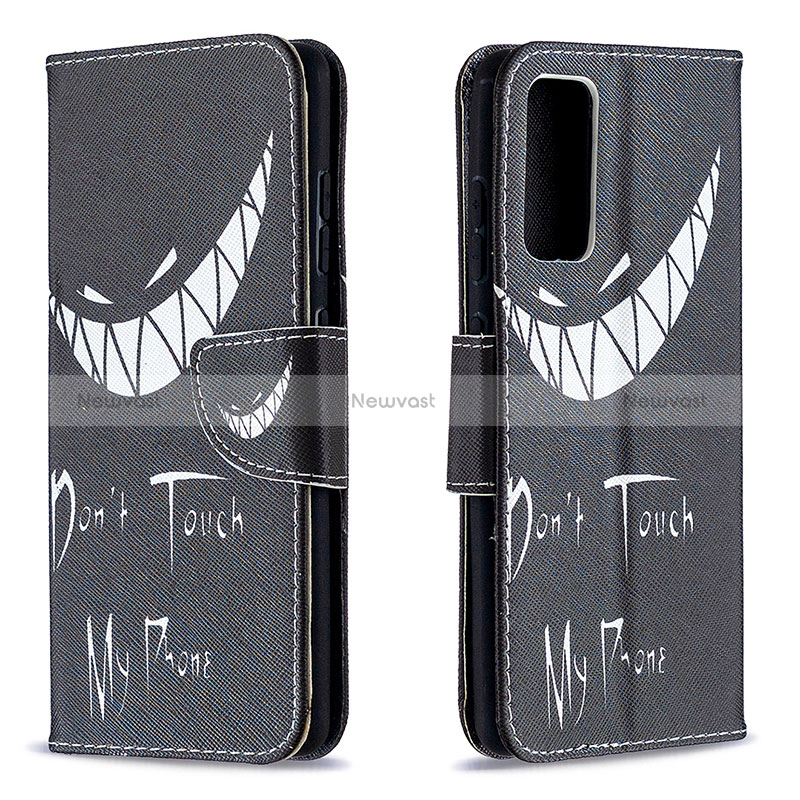 Leather Case Stands Fashionable Pattern Flip Cover Holder B01F for Samsung Galaxy S20 FE (2022) 5G