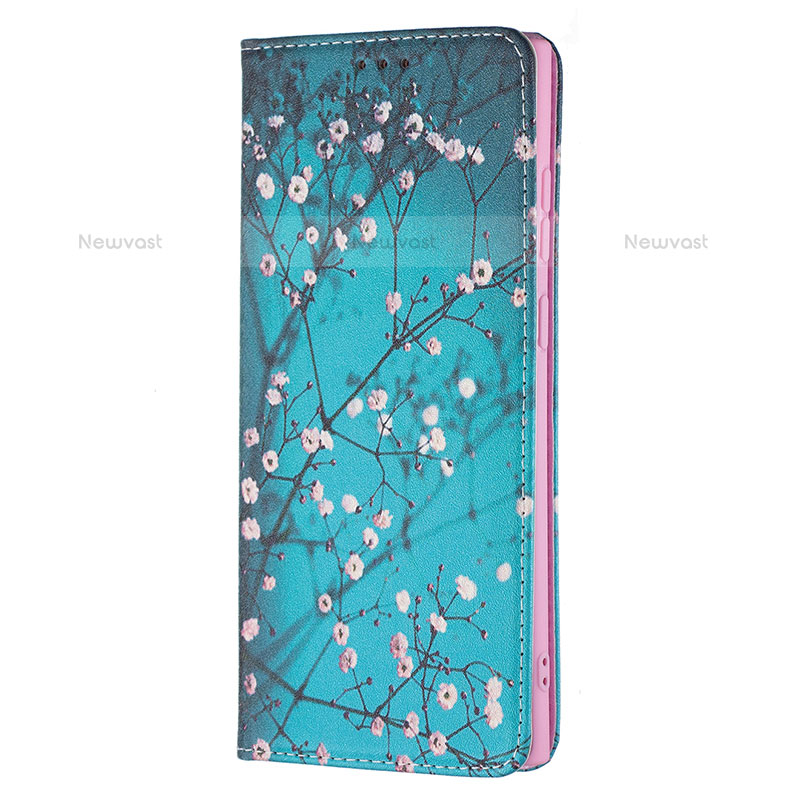 Leather Case Stands Fashionable Pattern Flip Cover Holder B01F for Samsung Galaxy S21 Ultra 5G