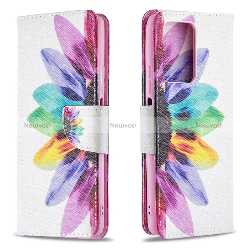 Leather Case Stands Fashionable Pattern Flip Cover Holder B01F for Xiaomi Mi 11T 5G