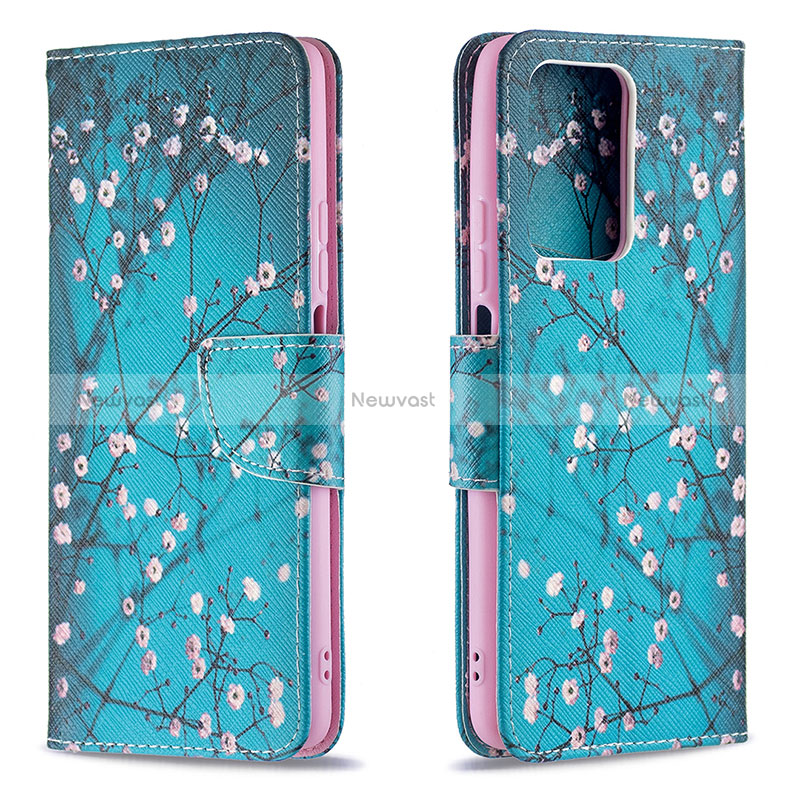 Leather Case Stands Fashionable Pattern Flip Cover Holder B01F for Xiaomi Mi 11T Pro 5G