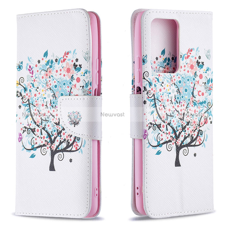 Leather Case Stands Fashionable Pattern Flip Cover Holder B01F for Xiaomi Mi 11T Pro 5G