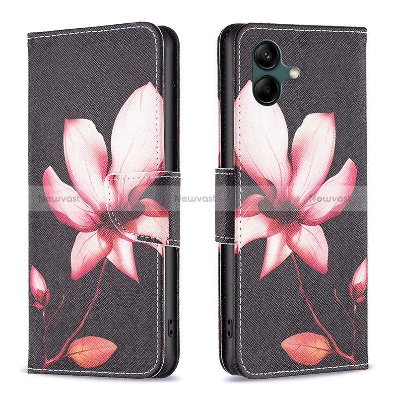 Leather Case Stands Fashionable Pattern Flip Cover Holder B03F for Samsung Galaxy A04 4G