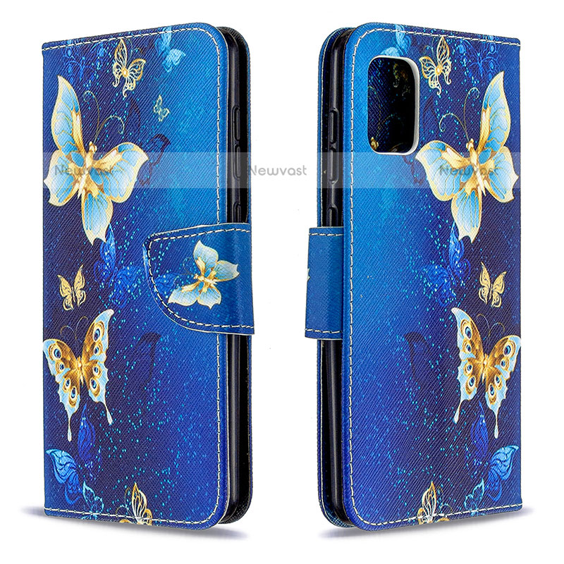 Leather Case Stands Fashionable Pattern Flip Cover Holder B03F for Samsung Galaxy A31