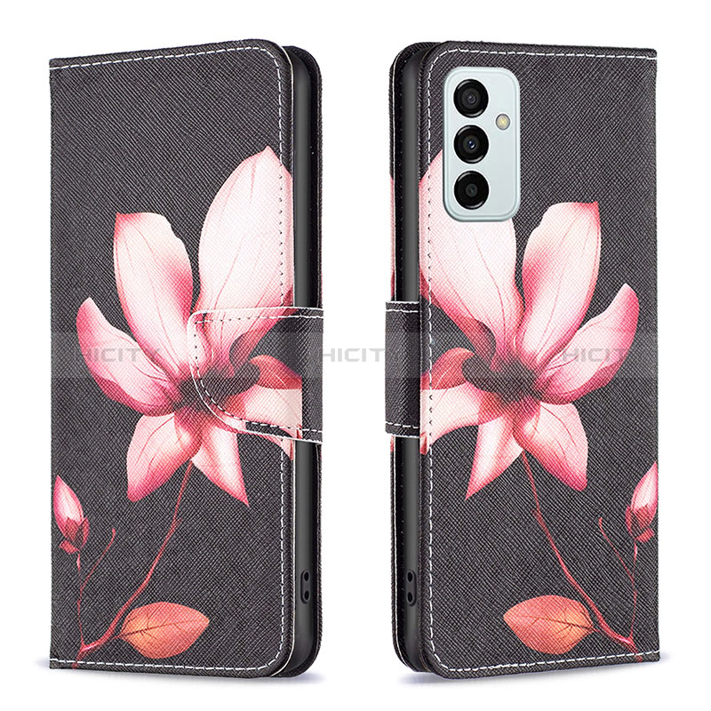 Leather Case Stands Fashionable Pattern Flip Cover Holder B03F for Samsung Galaxy F23 5G