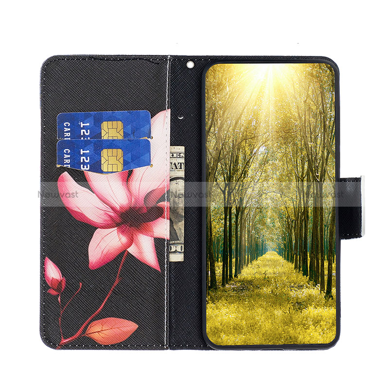 Leather Case Stands Fashionable Pattern Flip Cover Holder B03F for Xiaomi Mi 12T 5G