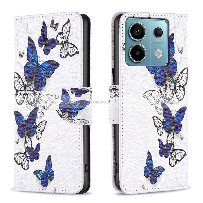Leather Flower Patterned Flip Phone Case For Xiaomi 13/12T POCO F5 C55  Redmi Note 13, 12 K60 A2 Plus, CIVI3 Pro 4G/5G From Szblandy, $190.73