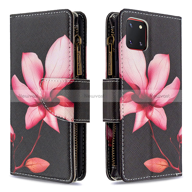 Leather Case Stands Fashionable Pattern Flip Cover Holder B04F for Samsung Galaxy M60s