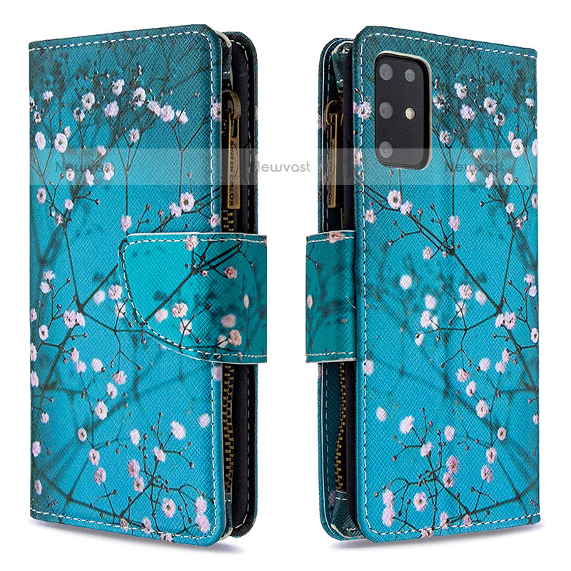 Leather Case Stands Fashionable Pattern Flip Cover Holder B04F for Samsung Galaxy S20 Plus