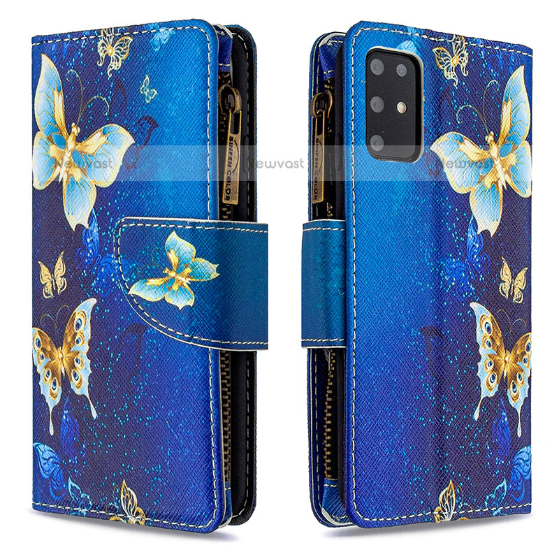 Leather Case Stands Fashionable Pattern Flip Cover Holder B04F for Samsung Galaxy S20 Plus