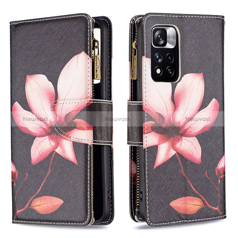 Leather Case Stands Fashionable Pattern Flip Cover Holder B04F for Xiaomi Mi 11i 5G (2022)