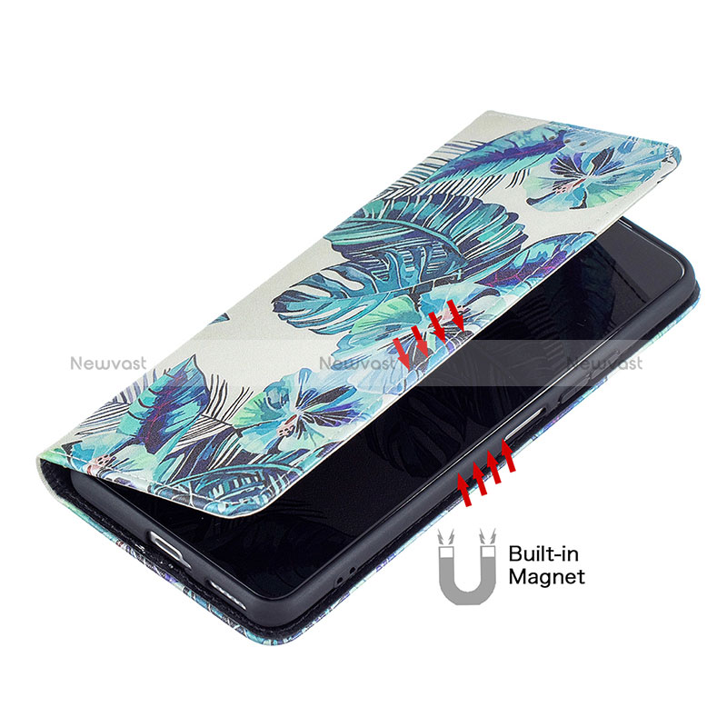 Leather Case Stands Fashionable Pattern Flip Cover Holder B05F for Xiaomi Redmi K40 5G