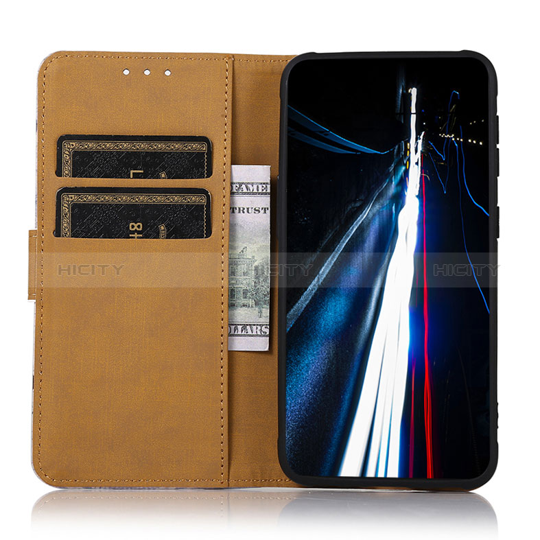 Leather Case Stands Fashionable Pattern Flip Cover Holder D02Y for Samsung Galaxy F14 5G