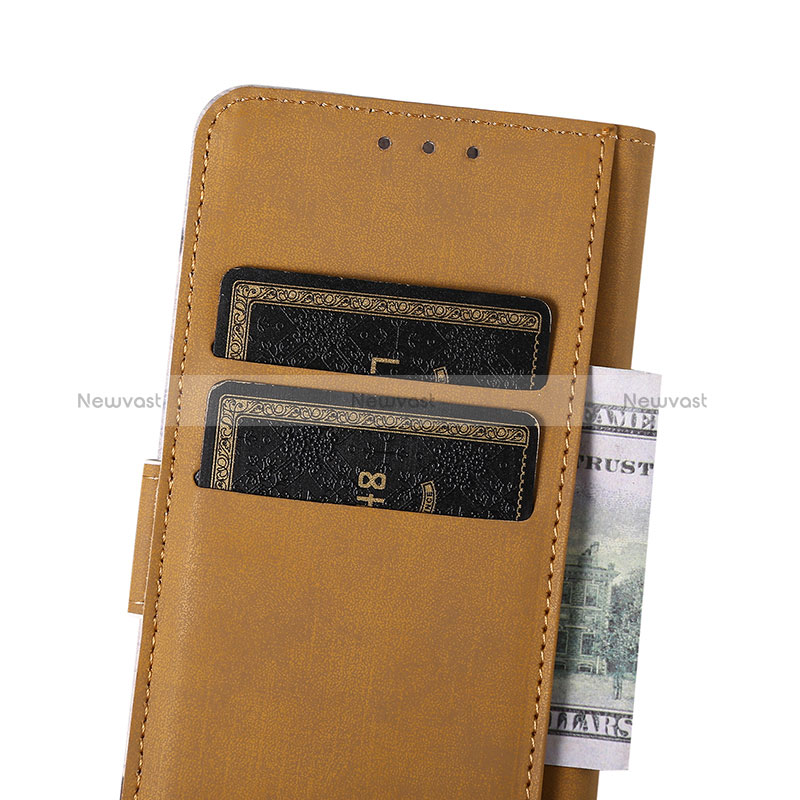 Leather Case Stands Fashionable Pattern Flip Cover Holder D02Y for Sony Xperia 1 III