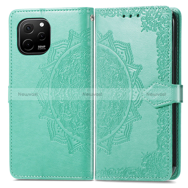 Leather Case Stands Fashionable Pattern Flip Cover Holder for Huawei Enjoy 50z