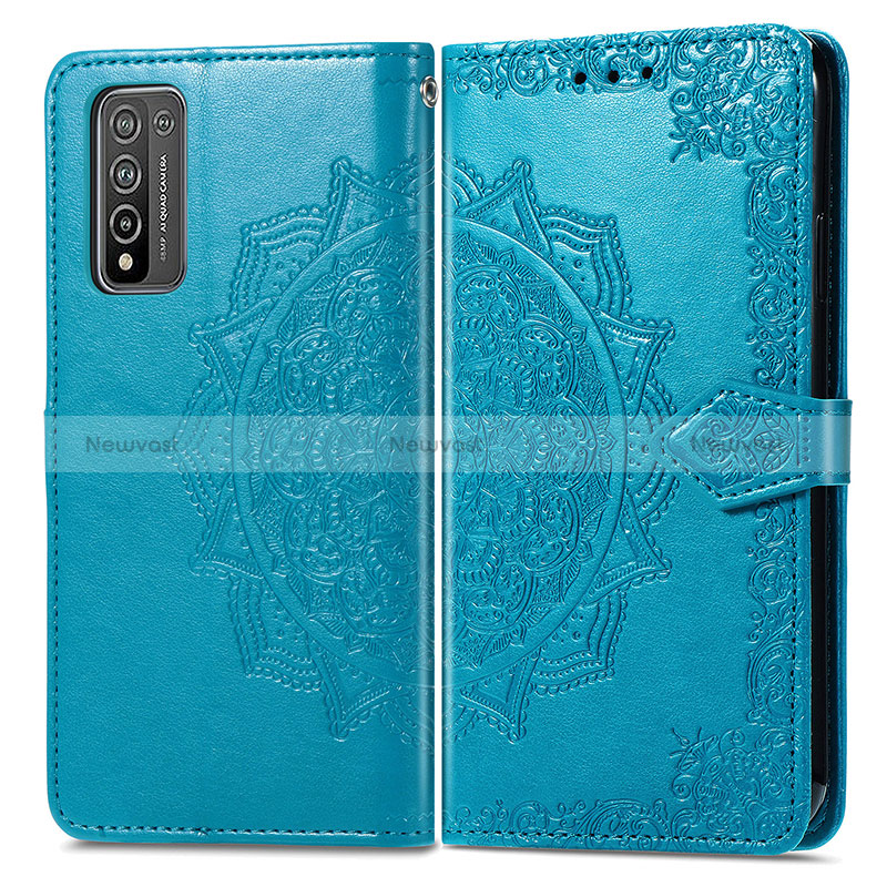 Leather Case Stands Fashionable Pattern Flip Cover Holder for Huawei Honor 10X Lite