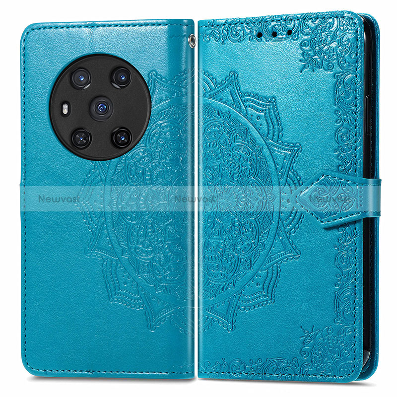 Leather Case Stands Fashionable Pattern Flip Cover Holder for Huawei Honor Magic3 5G