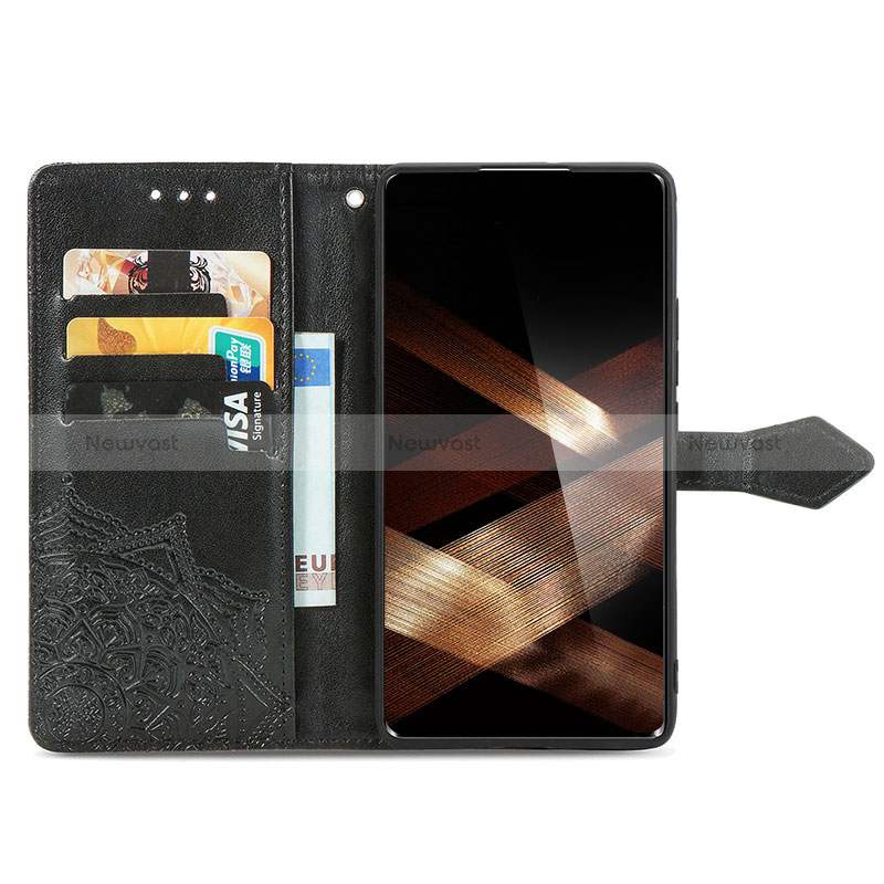 Leather Case Stands Fashionable Pattern Flip Cover Holder for Huawei Honor X7b