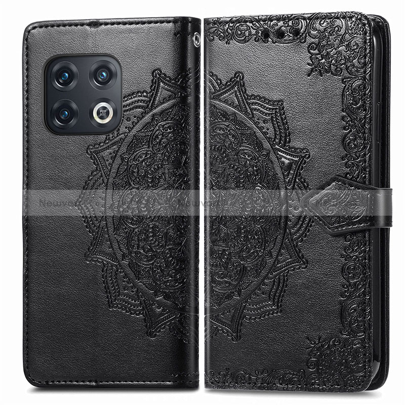 Leather Case Stands Fashionable Pattern Flip Cover Holder for OnePlus 10 Pro 5G