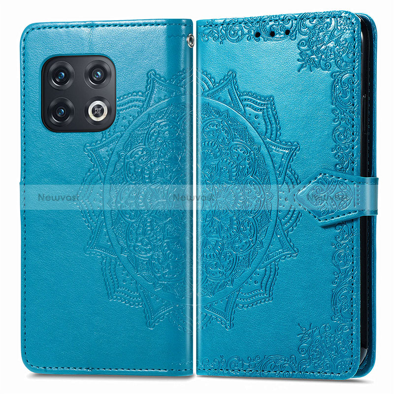 Leather Case Stands Fashionable Pattern Flip Cover Holder for OnePlus 10 Pro 5G