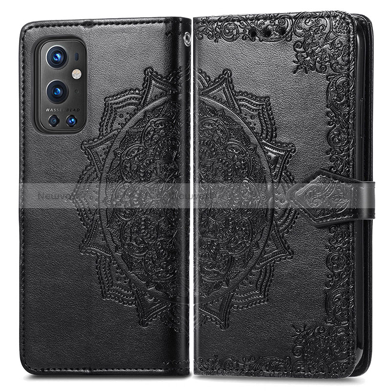 Leather Case Stands Fashionable Pattern Flip Cover Holder for OnePlus 9 Pro 5G