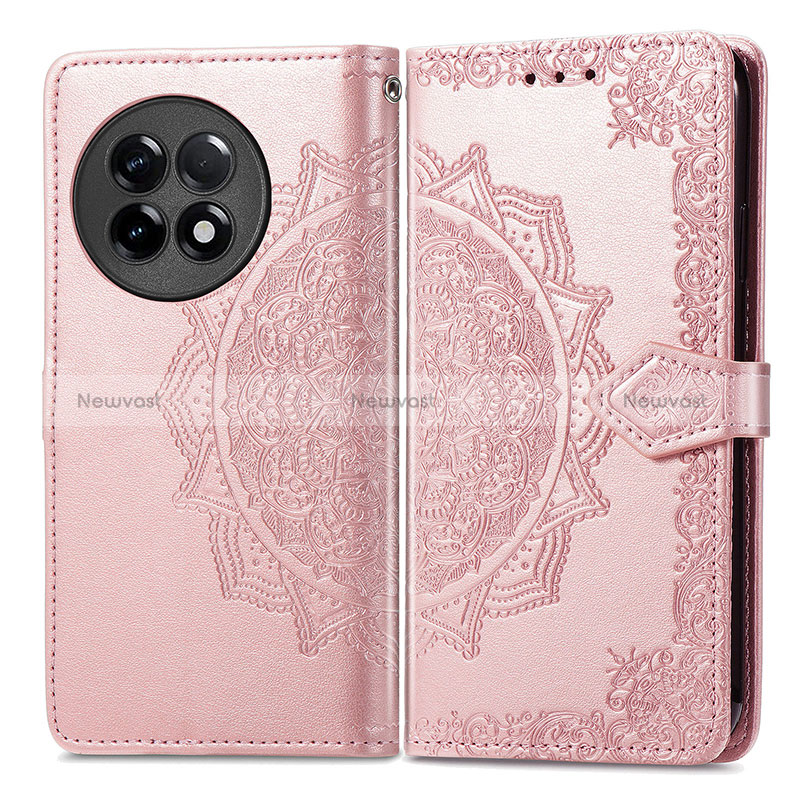 Leather Case Stands Fashionable Pattern Flip Cover Holder for OnePlus Ace 2 5G