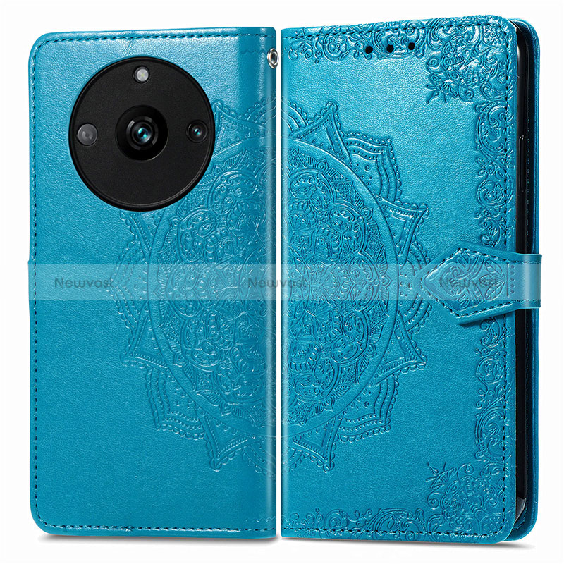 Leather Case Stands Fashionable Pattern Flip Cover Holder for Realme 11 Pro 5G