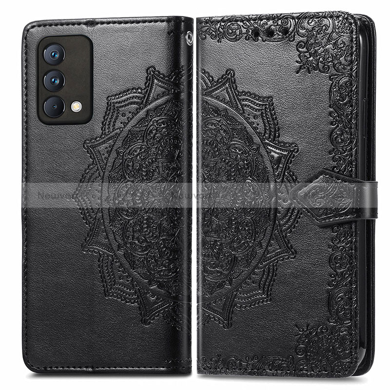 Leather Case Stands Fashionable Pattern Flip Cover Holder for Realme GT Master 5G