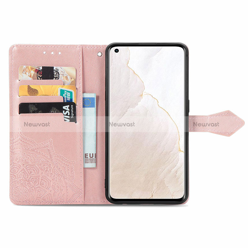 Leather Case Stands Fashionable Pattern Flip Cover Holder for Realme GT Master Explorer 5G