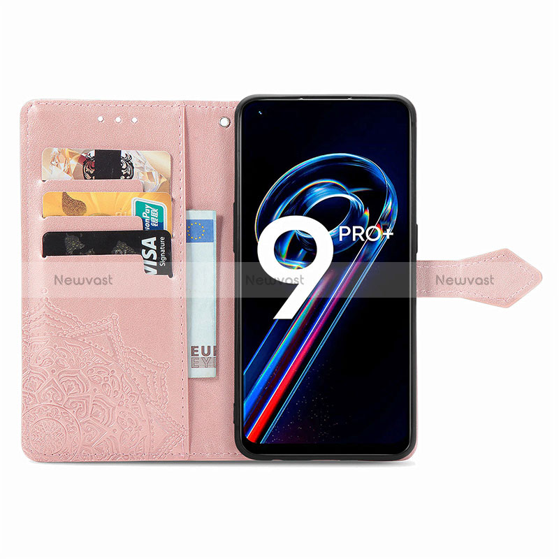 Leather Case Stands Fashionable Pattern Flip Cover Holder for Realme Narzo 50 Pro 5G