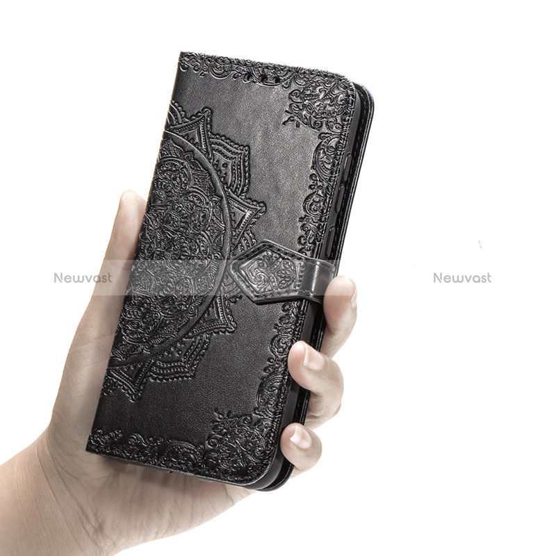 Leather Case Stands Fashionable Pattern Flip Cover Holder for Samsung Galaxy A10