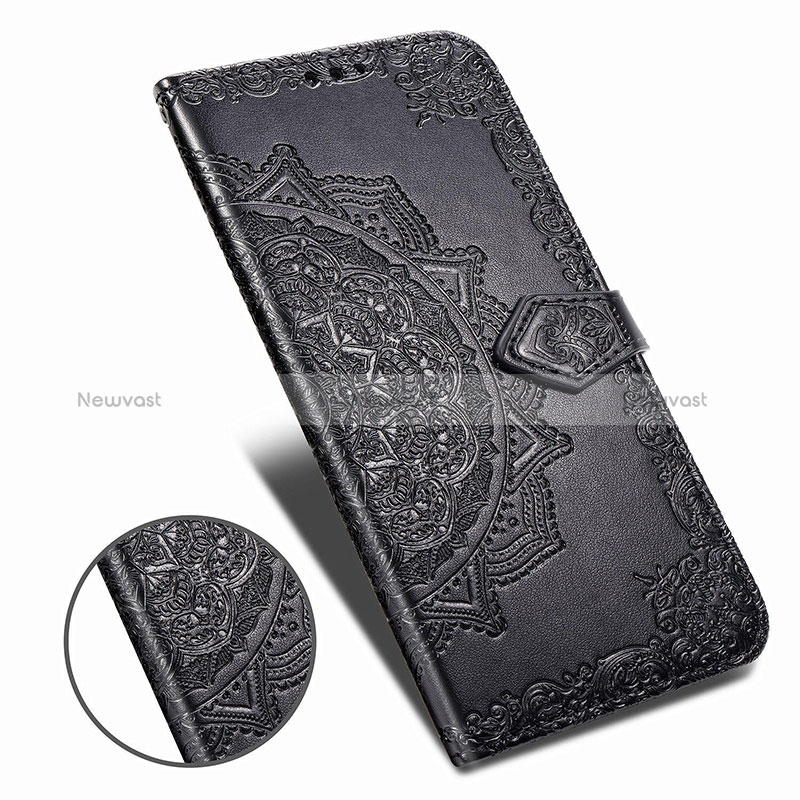 Leather Case Stands Fashionable Pattern Flip Cover Holder for Samsung Galaxy A20s