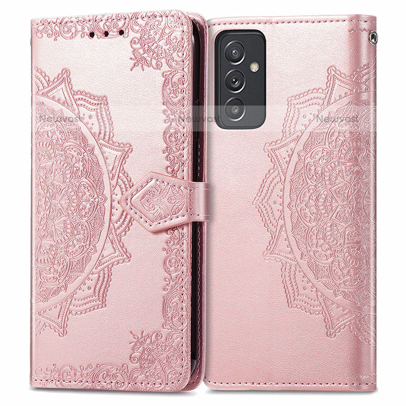 Leather Case Stands Fashionable Pattern Flip Cover Holder for Samsung Galaxy Quantum2 5G